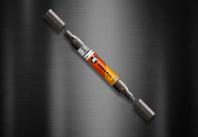 MOLOTOW ONE4ALL Marker Twin - 223 Metallic Black image