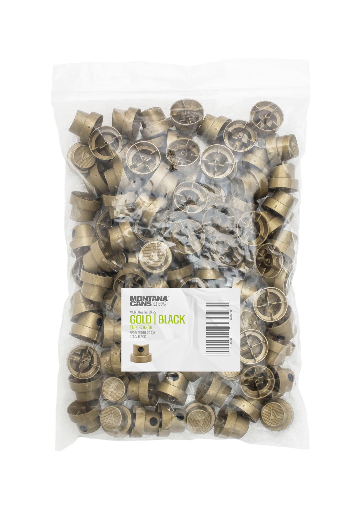 Aerosol Nozzle - Montana Fat Cap Gold/Black image 1