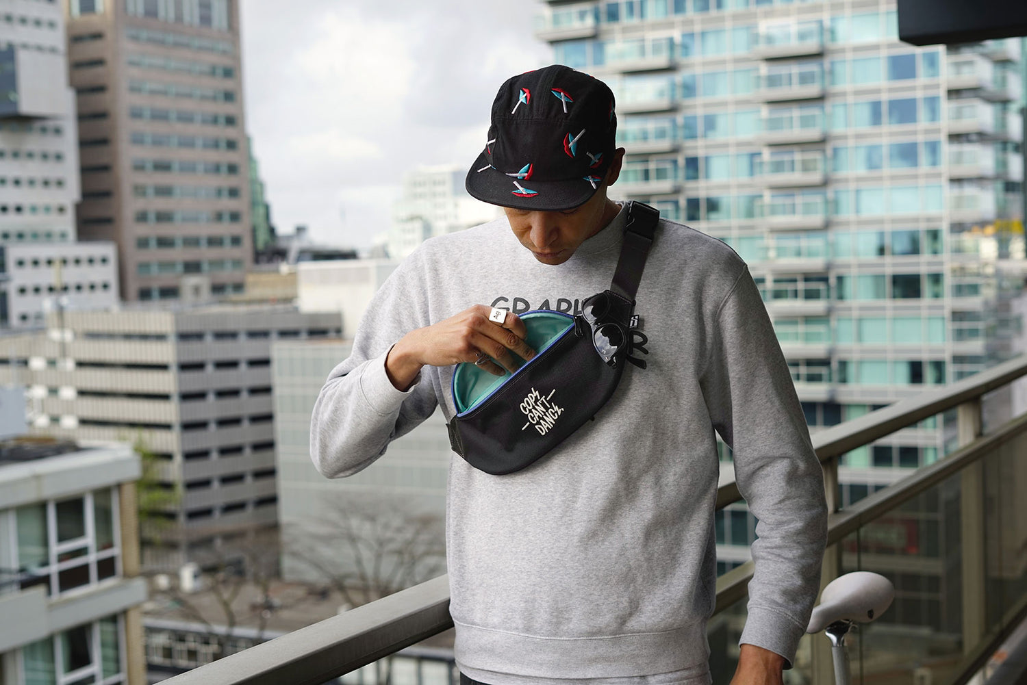 Cops Can’t Dance Vice Bag - Black image 2