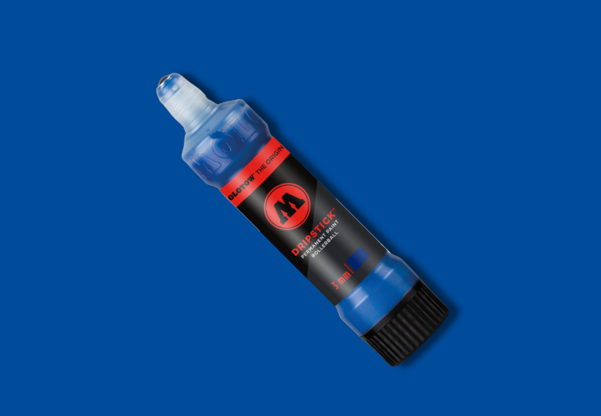 MOLOTOW Dripstick 3mm Rollerball - Tulip Blue image