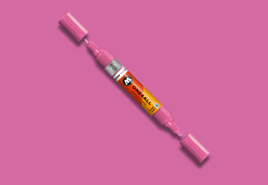 MOLOTOW ONE4ALL Marker Twin - 231 Fuchsia Pink image