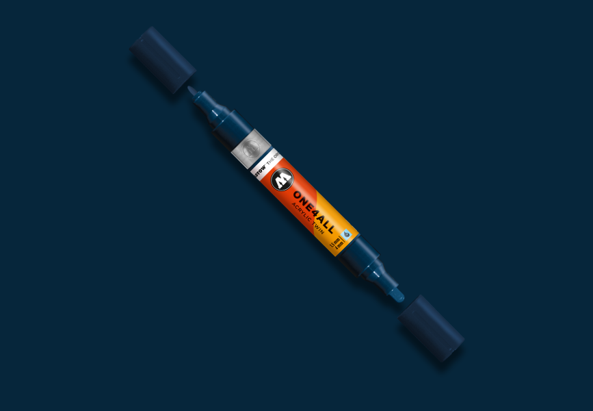 MOLOTOW ONE4ALL Marker Twin - 027 Petrol image