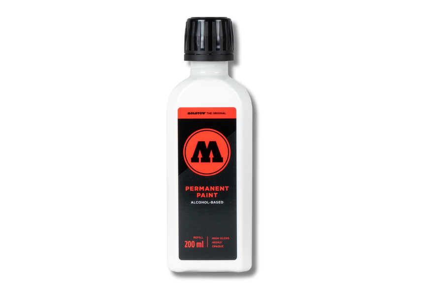 MOLOTOW Permanent Paint 200ml - Signal White image