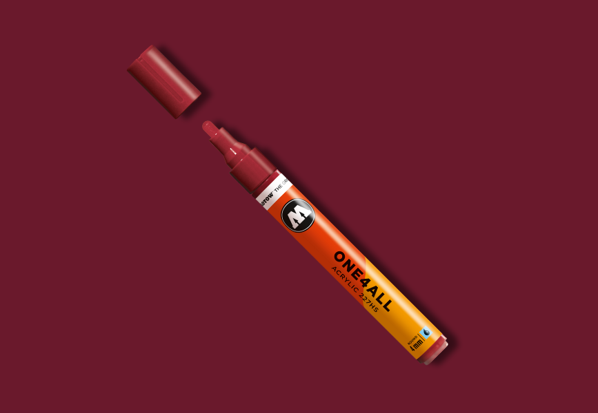 MOLOTOW ONE4ALL Marker 227HS - 086 Burgundy image