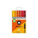 MOLOTOW ONE4ALL Marker Set Twin - Hot image 0