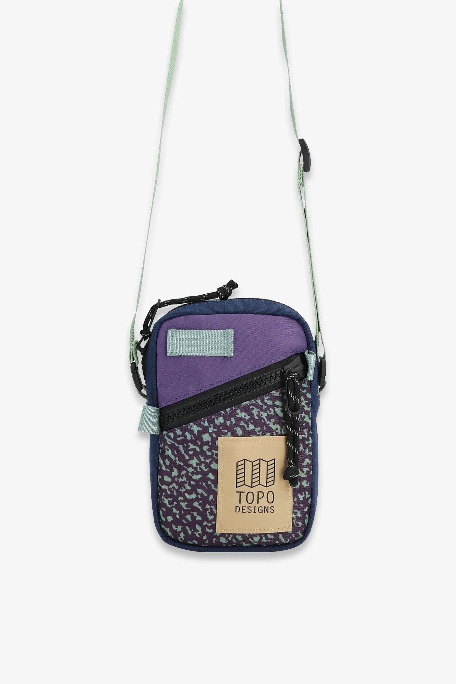 Mini Shoulder Bag - Loganberry/Crackle