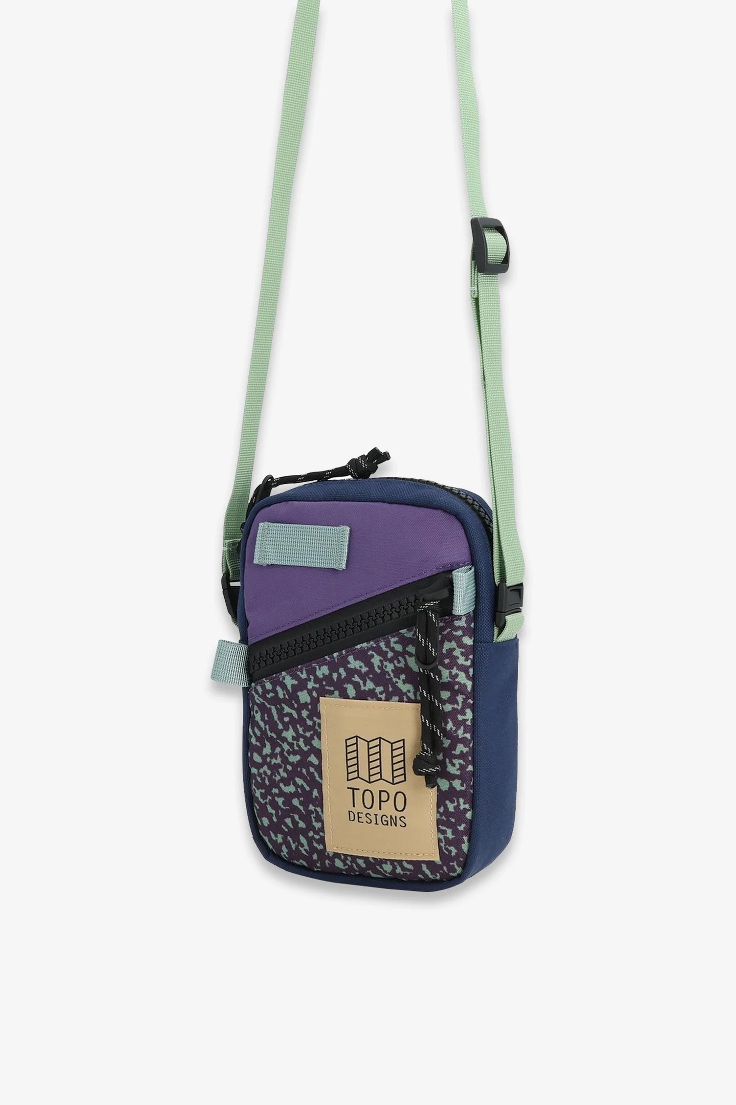 Mini Shoulder Bag - Loganberry/Crackle