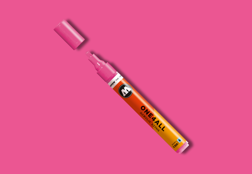 MOLOTOW ONE4ALL Marker 227HS - 200 Neon Pink image