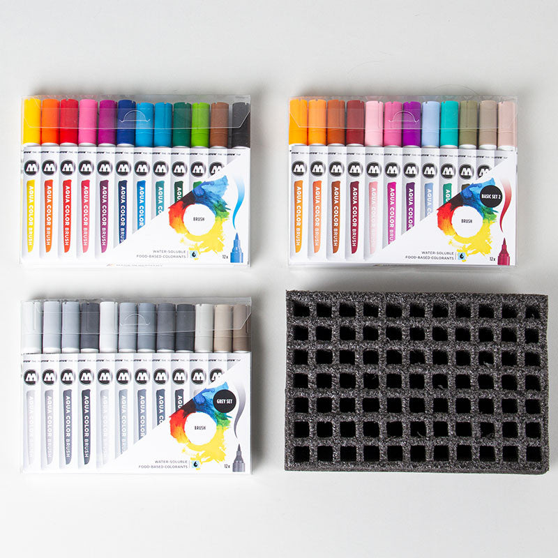 MOLOTOW Aqua Color Marker - Complete Set 36pc image 3