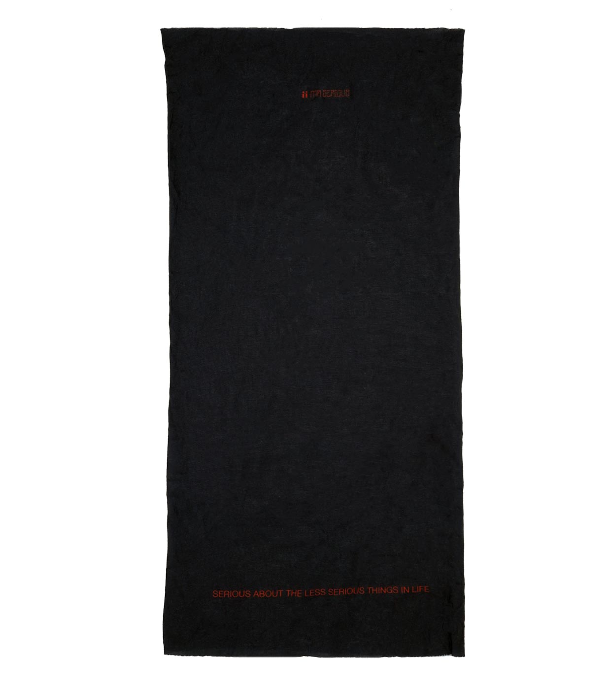Tunnel Scarf - Black image 2