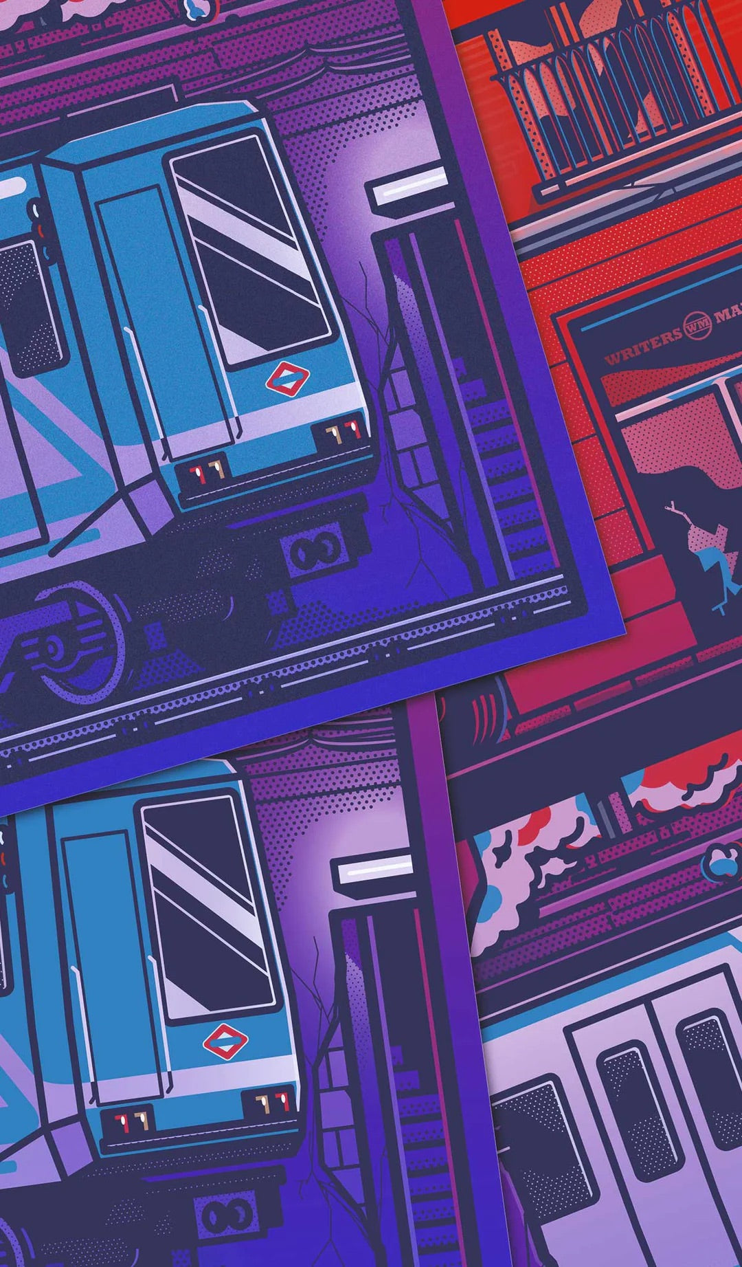 Madrid Zona Bruta - Print image 1