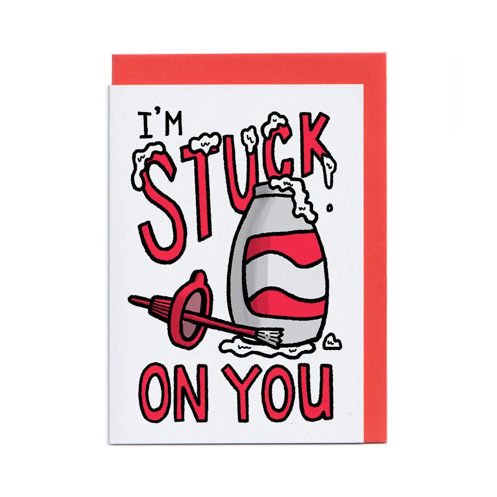 Greeting Card - I'm Stuck On You image 0