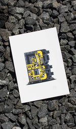 B for Berlin - Screen Print image 1