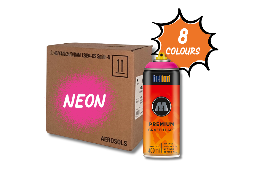 MOLOTOW Premium Neon - Box of 6 image 0