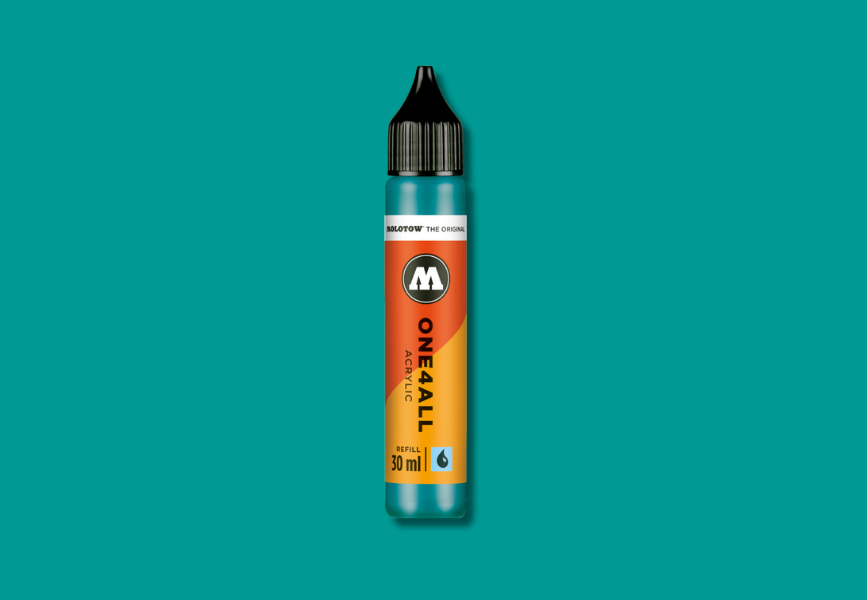 MOLOTOW ONE4ALL Refill 30ml - 206 Lagoon Blue image