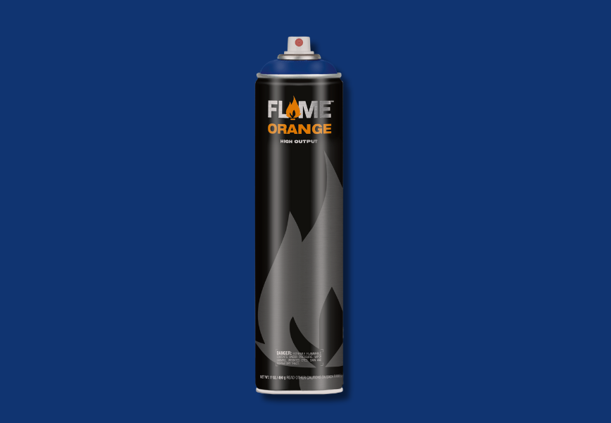 FLAME Orange 600 - 515 Ultramarine Blue image