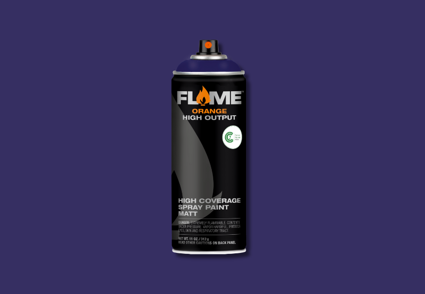 FLAME Orange - 428 Cosmos Blue Dark image
