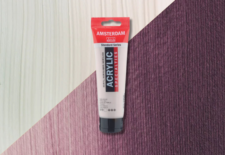 Amsterdam Standard Series Acrylic - Pearlescent - 819 Pearl Red image
