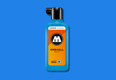 MOLOTOW ONE4ALL Refill 180ml - 161 Shock Blue Middle image