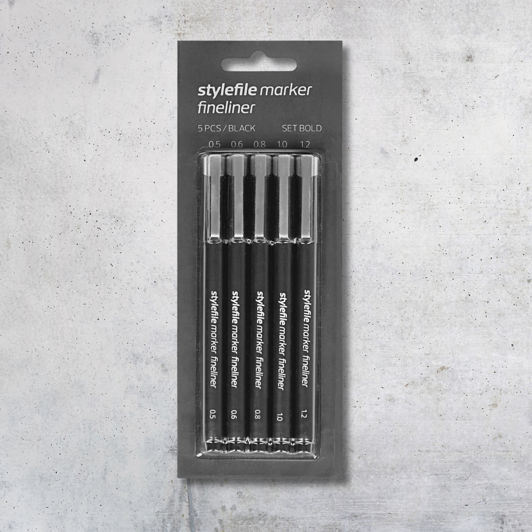 Stylefile Marker Fineliner Set - Bold image 0