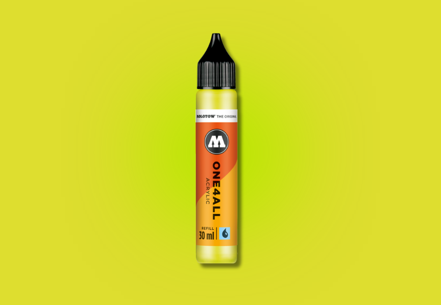 MOLOTOW ONE4ALL Refill 30ml - 263 Neon Green Light image