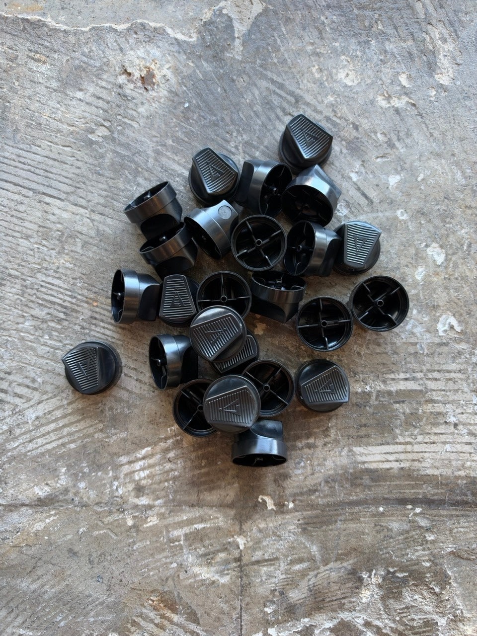 Aerosol Nozzle - Black Hood Skinny Pro - Pack of 100