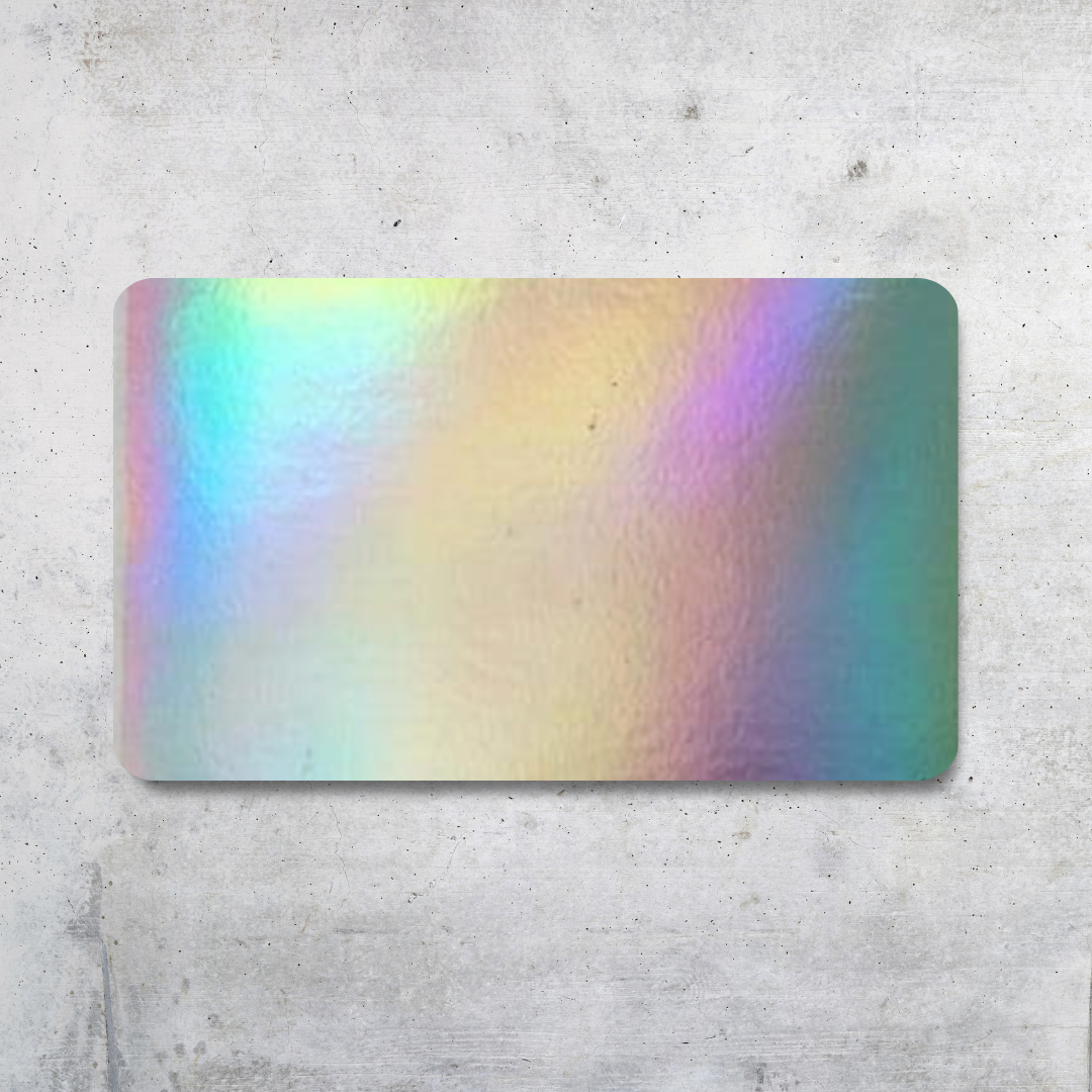 Super Tack Holographic Sticker Pack 50pc - Blank
