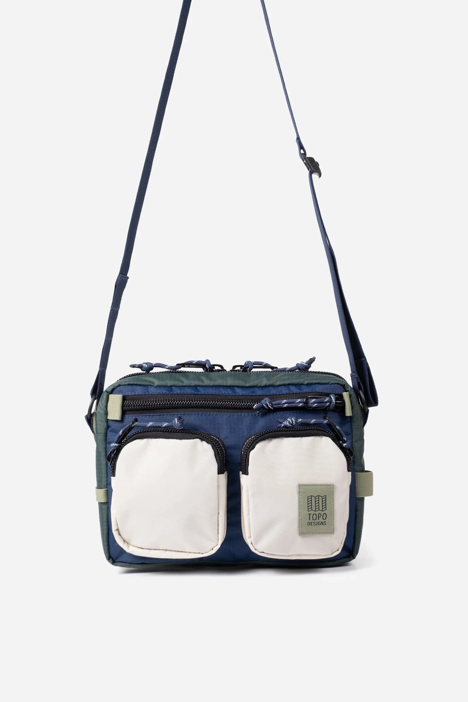 Block Bag - Forest/Bone White