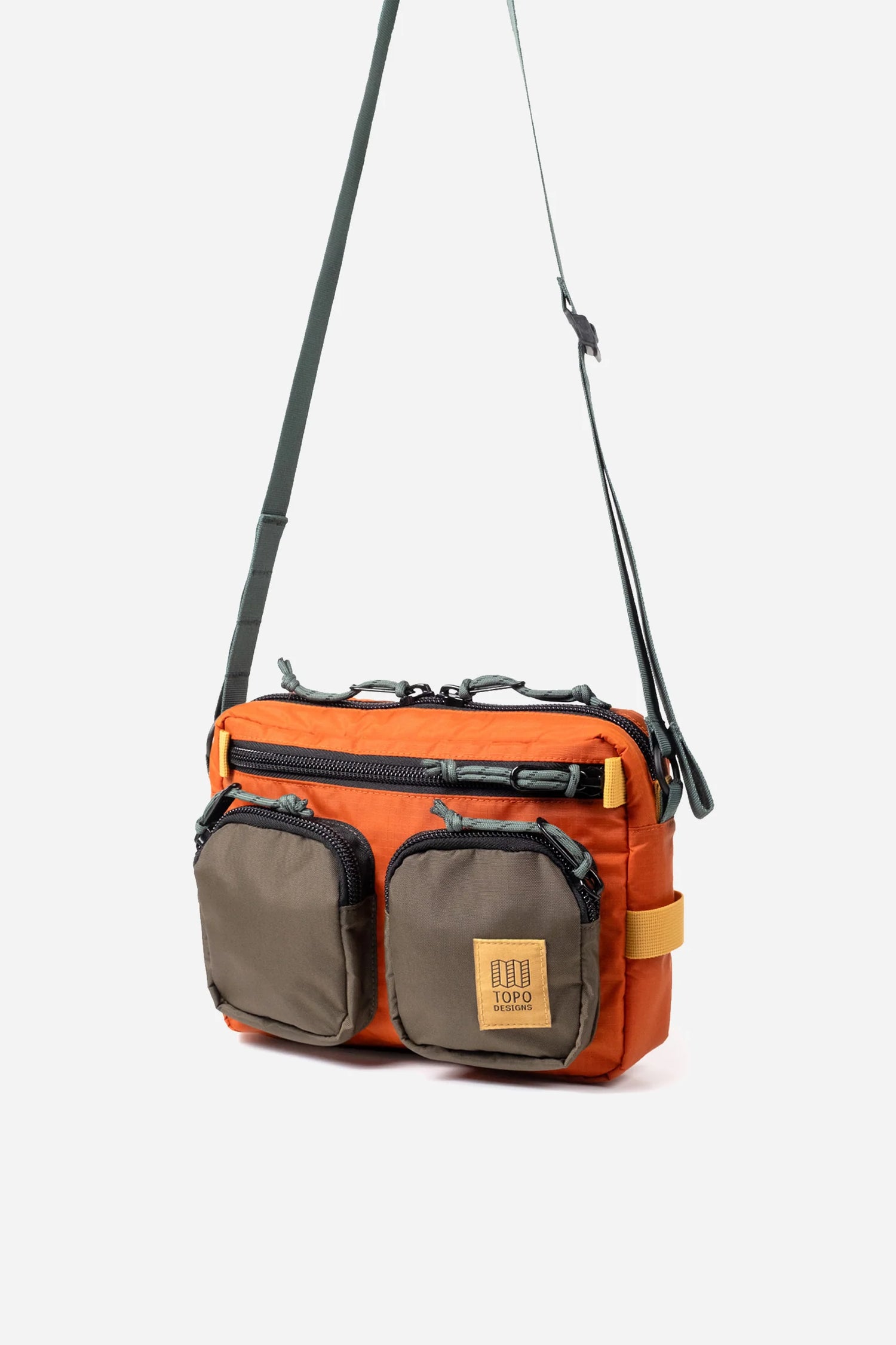 Block Bag - Woodland/Terracotta