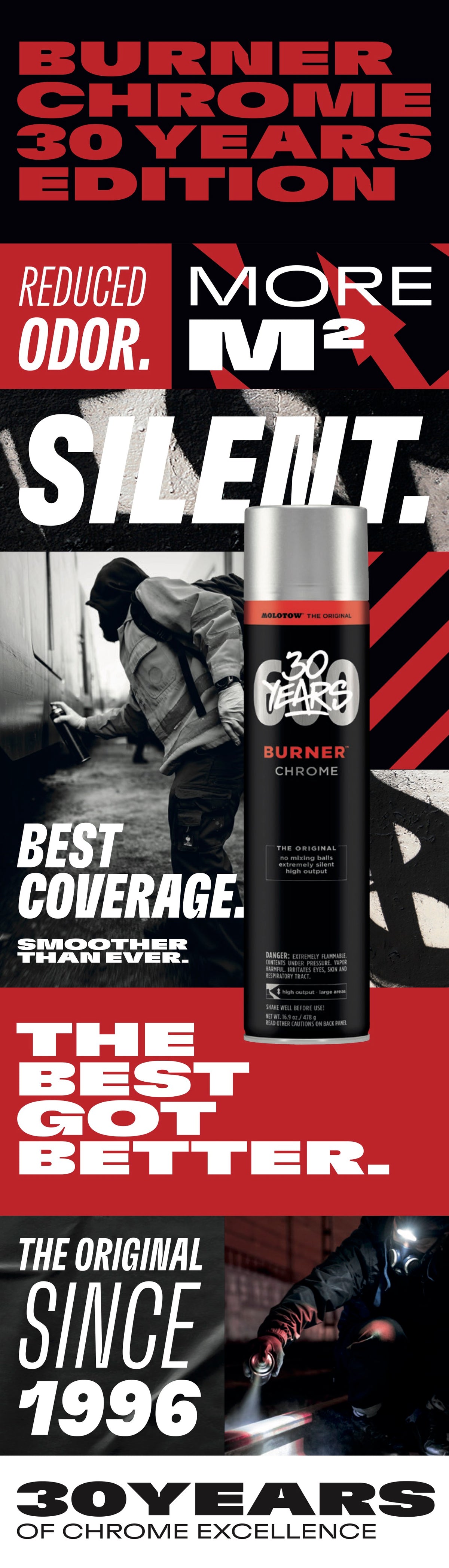 MOLOTOW™ Burner Chrome - 30 Years Edition