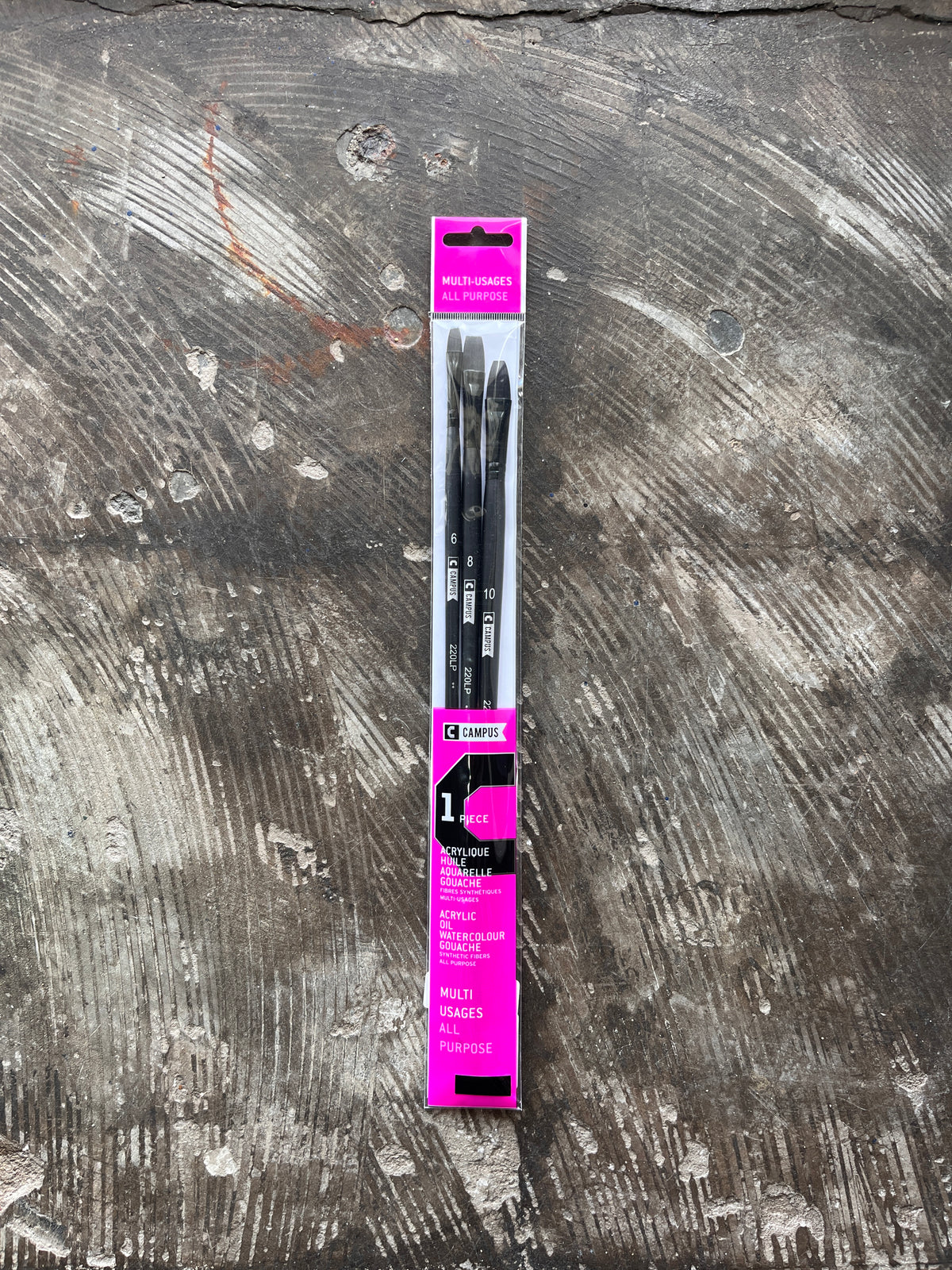 Brush Set of 3 - Flat