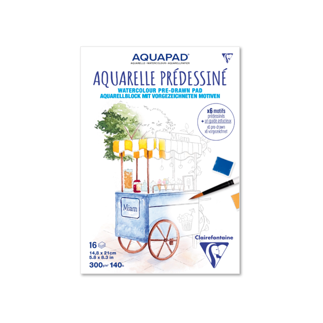 AquaPad - Pre Drawn-Pad