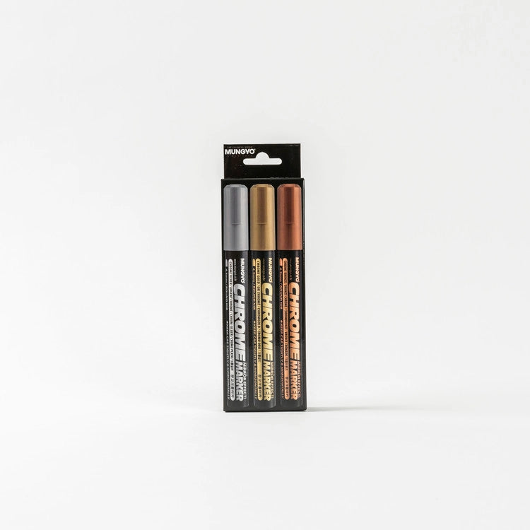 Chrome Marker - Set of 3