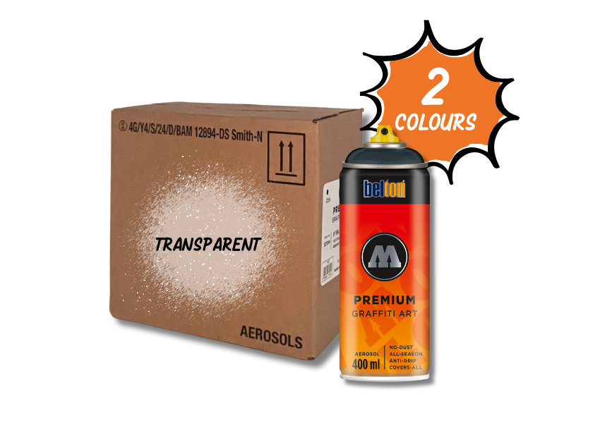 MOLOTOW™ Premium Transparent - Box of 6