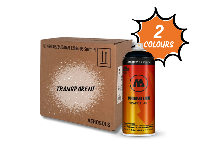 MOLOTOW™ Premium Transparent - Box of 6