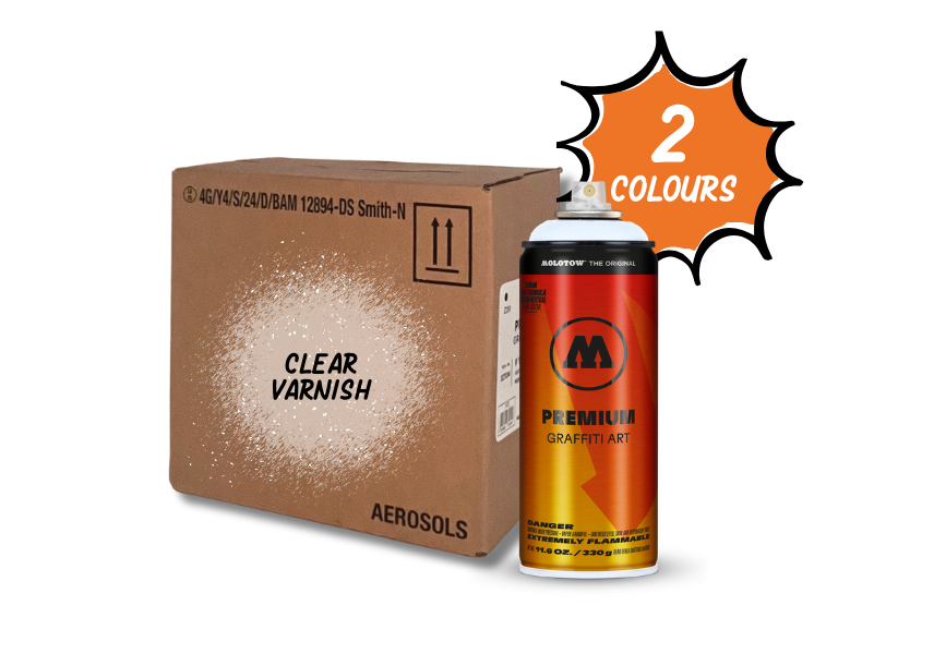 MOLOTOW™ Premium Clear Varnish - Box of 6