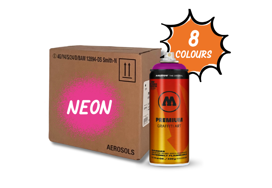 MOLOTOW™ Premium - Neon - Box of 6