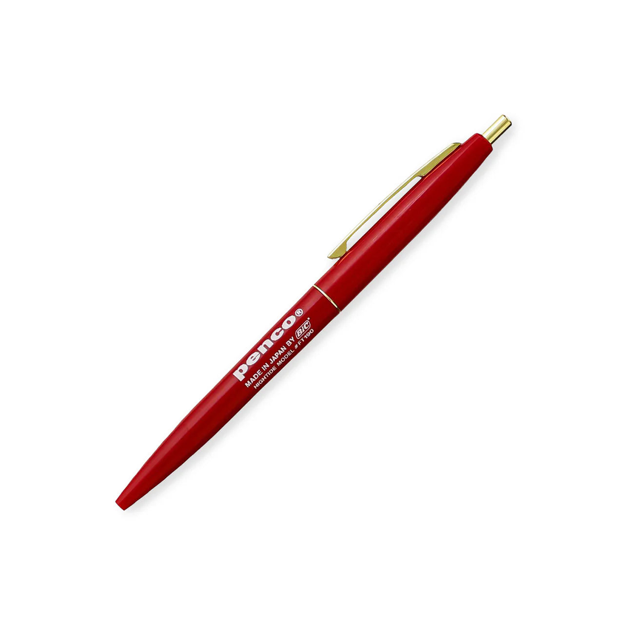 Knock Ballpoint Pen - Red