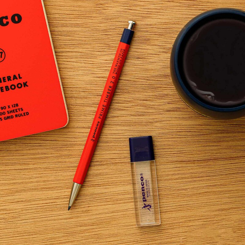 Prime Timber Mechanical Pencil - Red