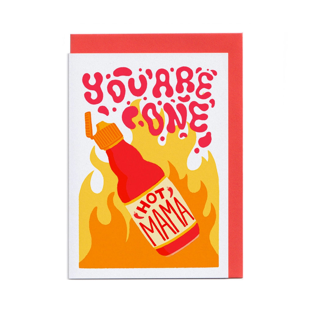 Greeting Card - Hot Mama