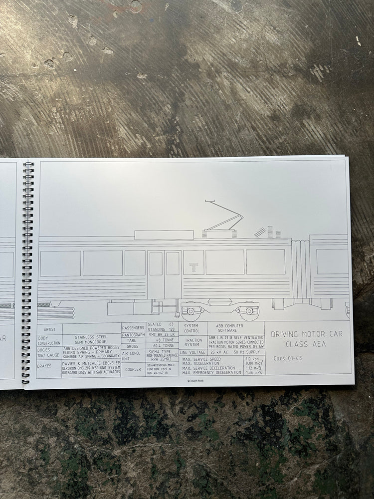 Transperth A-Series Colouring Book – The Butcher Shop