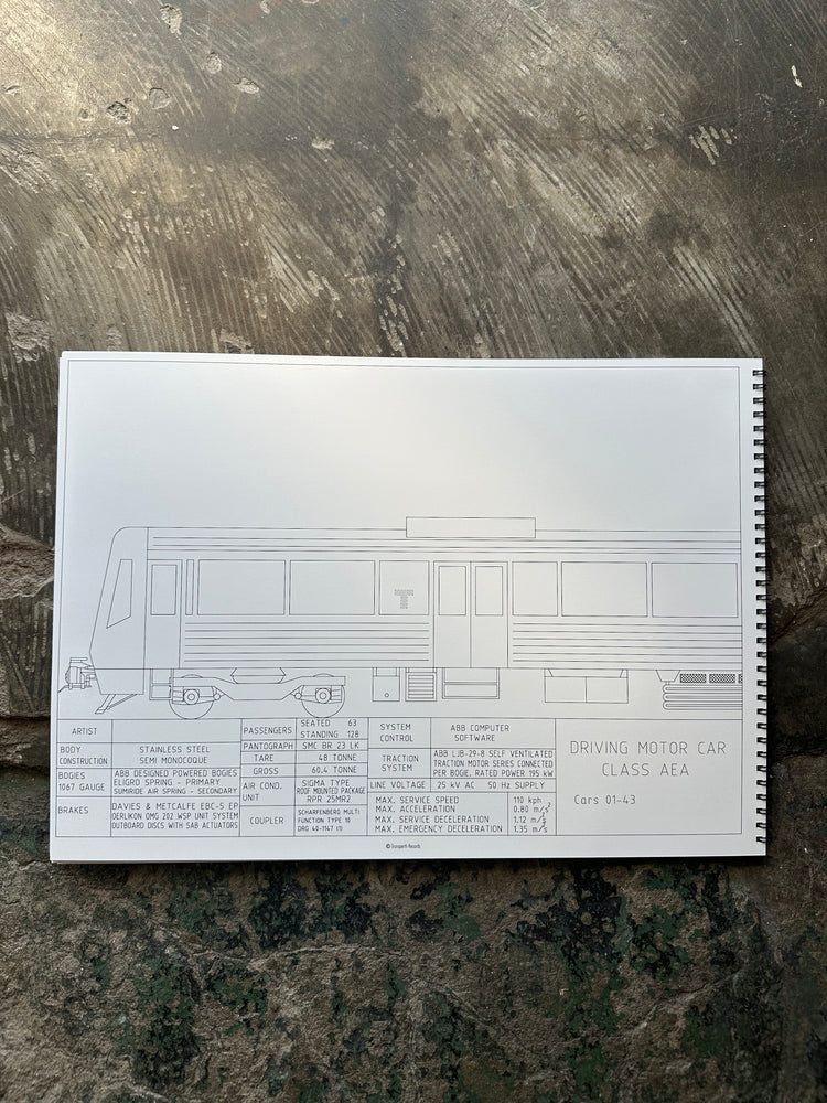 Transperth A-Series Colouring Book – The Butcher Shop
