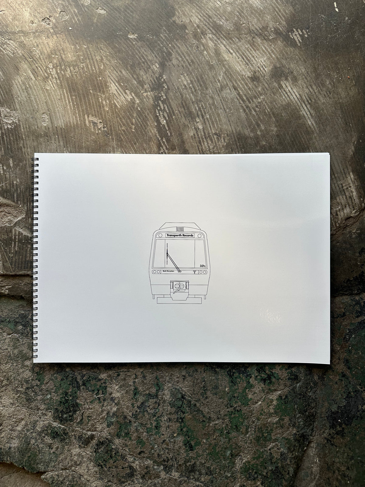 Transperth A-Series Colouring Book