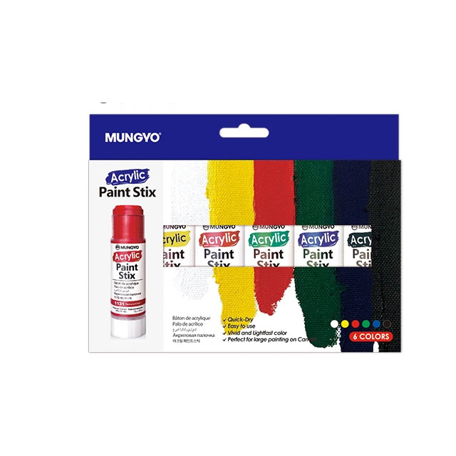 Acrylic Paint Stix - Pack of 6