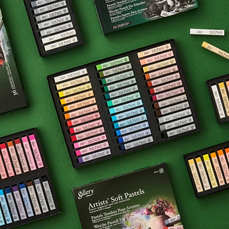 Gallery Artists Soft Pastels - 36 Pack