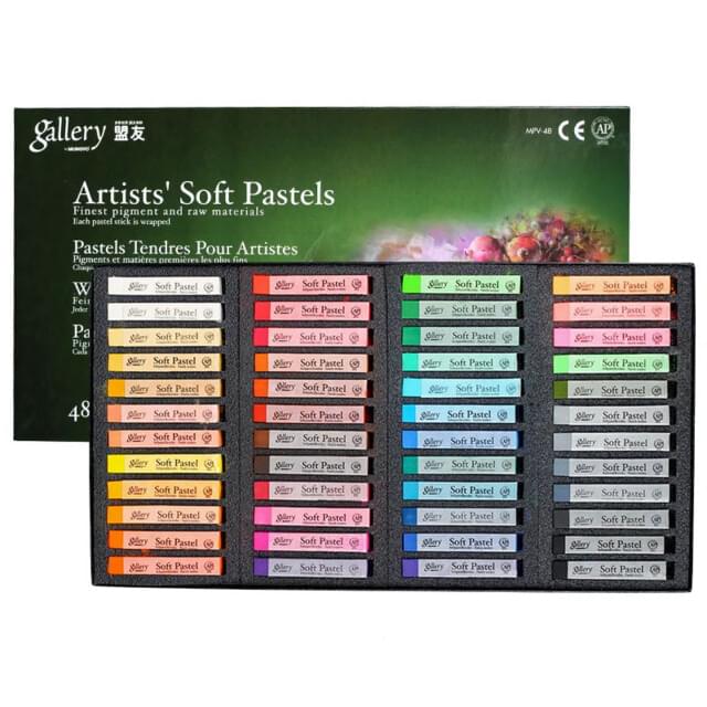 Gallery Artists Soft Pastels - 48 Pack