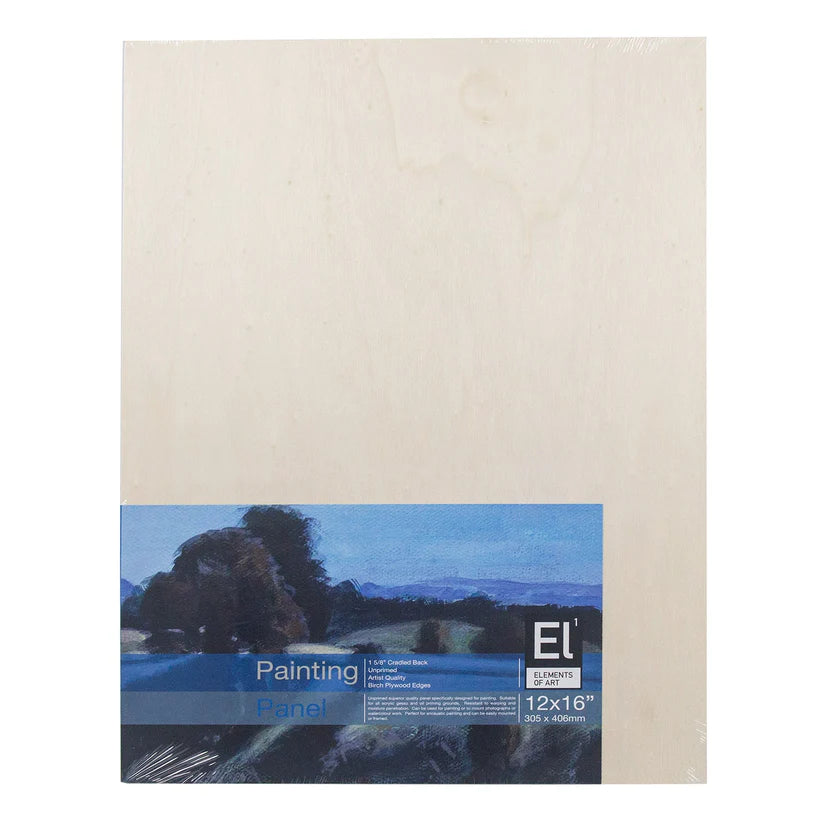Wood Painting Panel - Slim