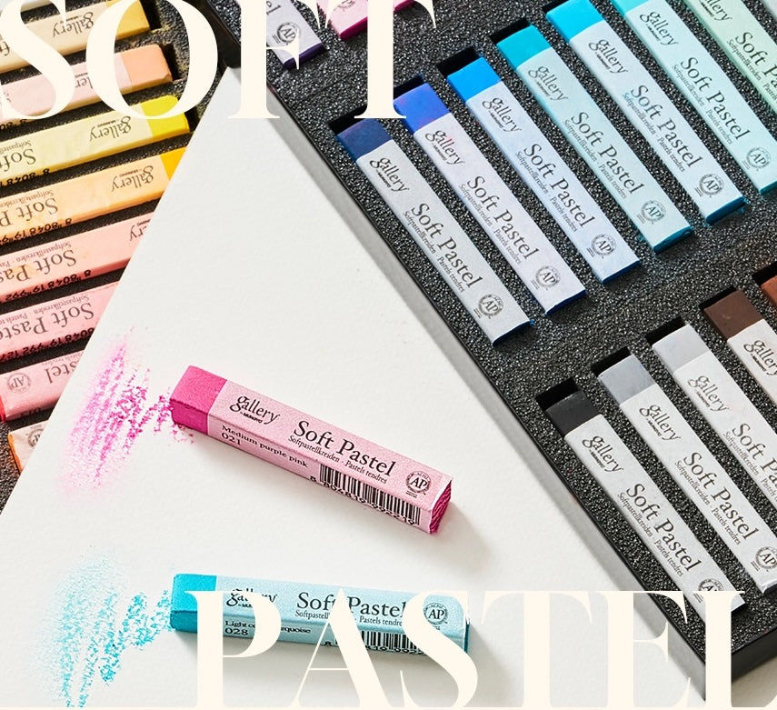 Gallery Artists Soft Pastels - 12 pack