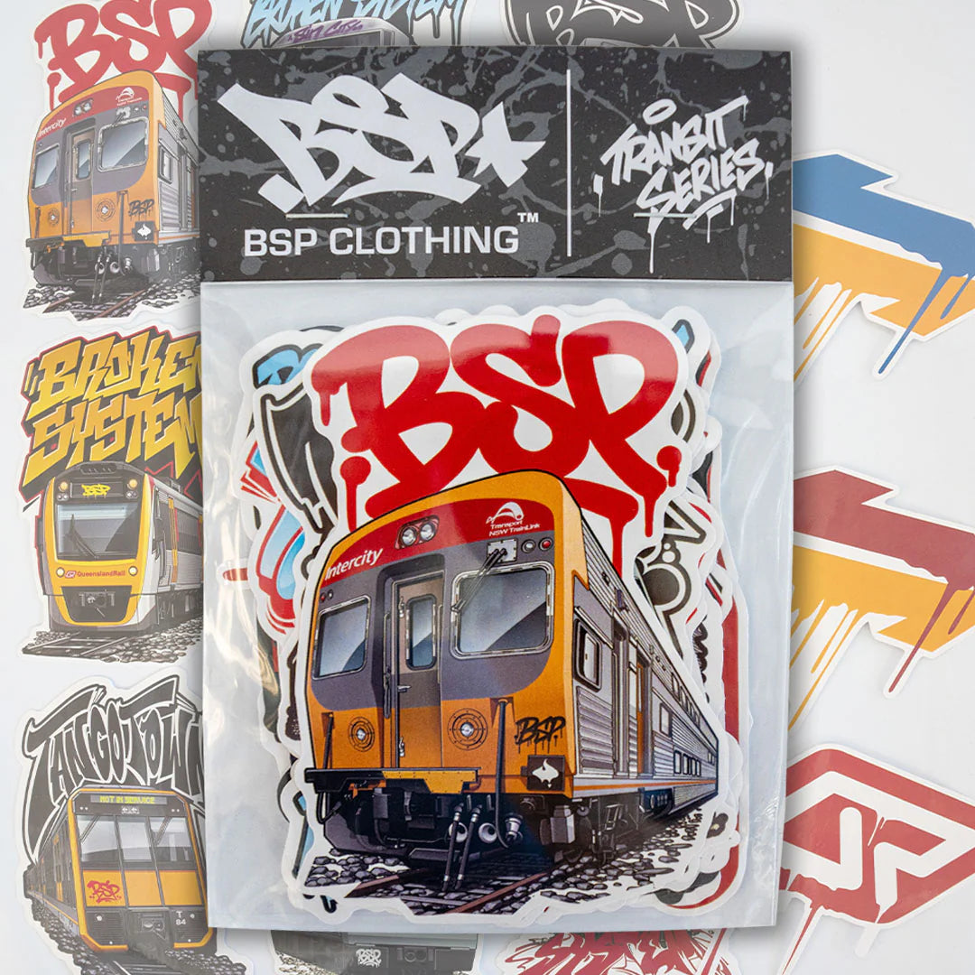 BSP Sticker Pack - Transit Series