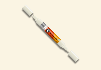 MOLOTOW ONE4ALL Marker Twin - 229 Nature White image